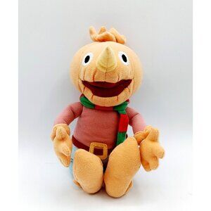 Bob the Builder Spud the Scarecrow Plush Toy Rare Poseable Hasbro 12"